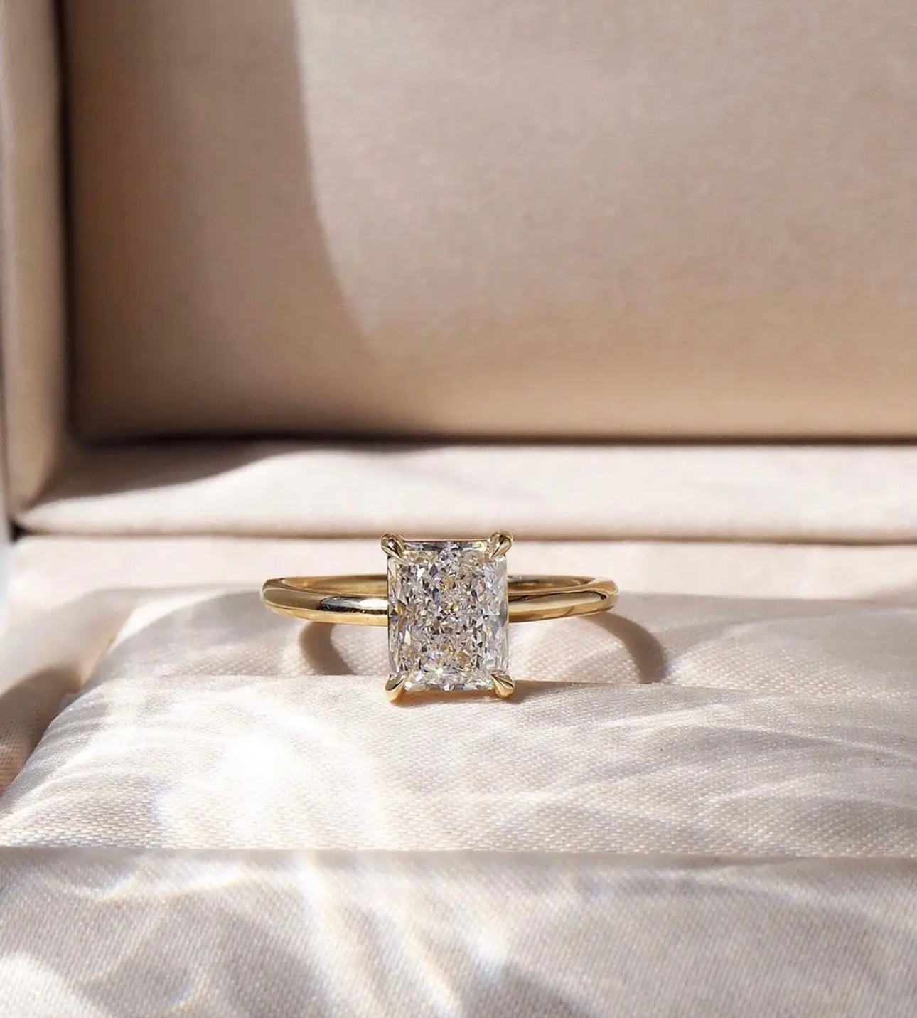 3 Carat Radiant Ring