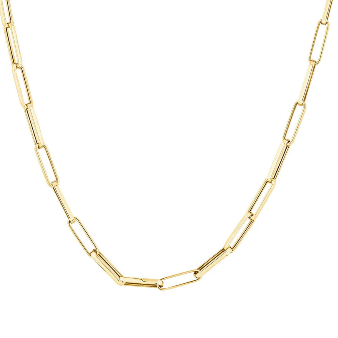 Paper Clip Bracelet & Necklace Set