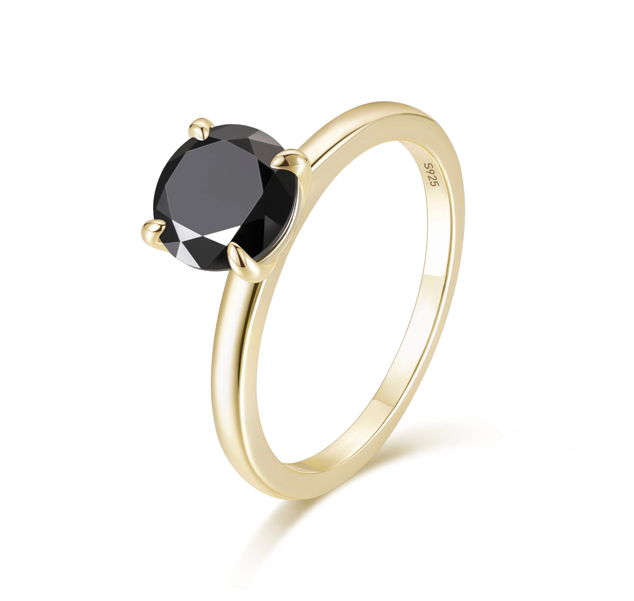 Gemstone Round Rings