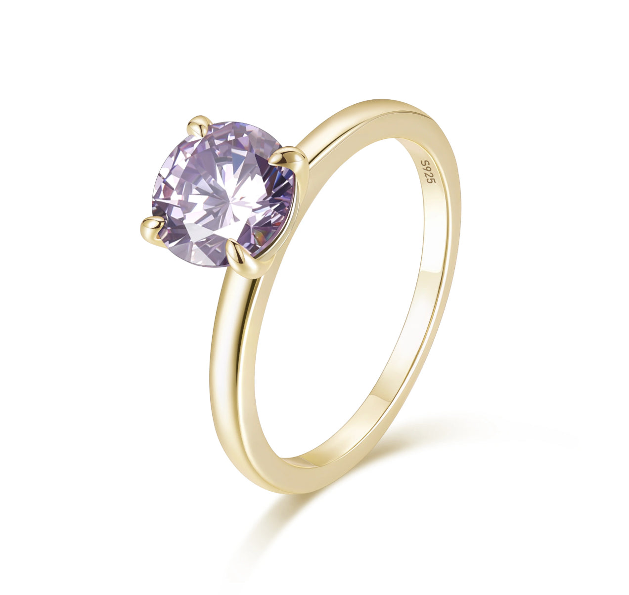 Gemstone Round Rings