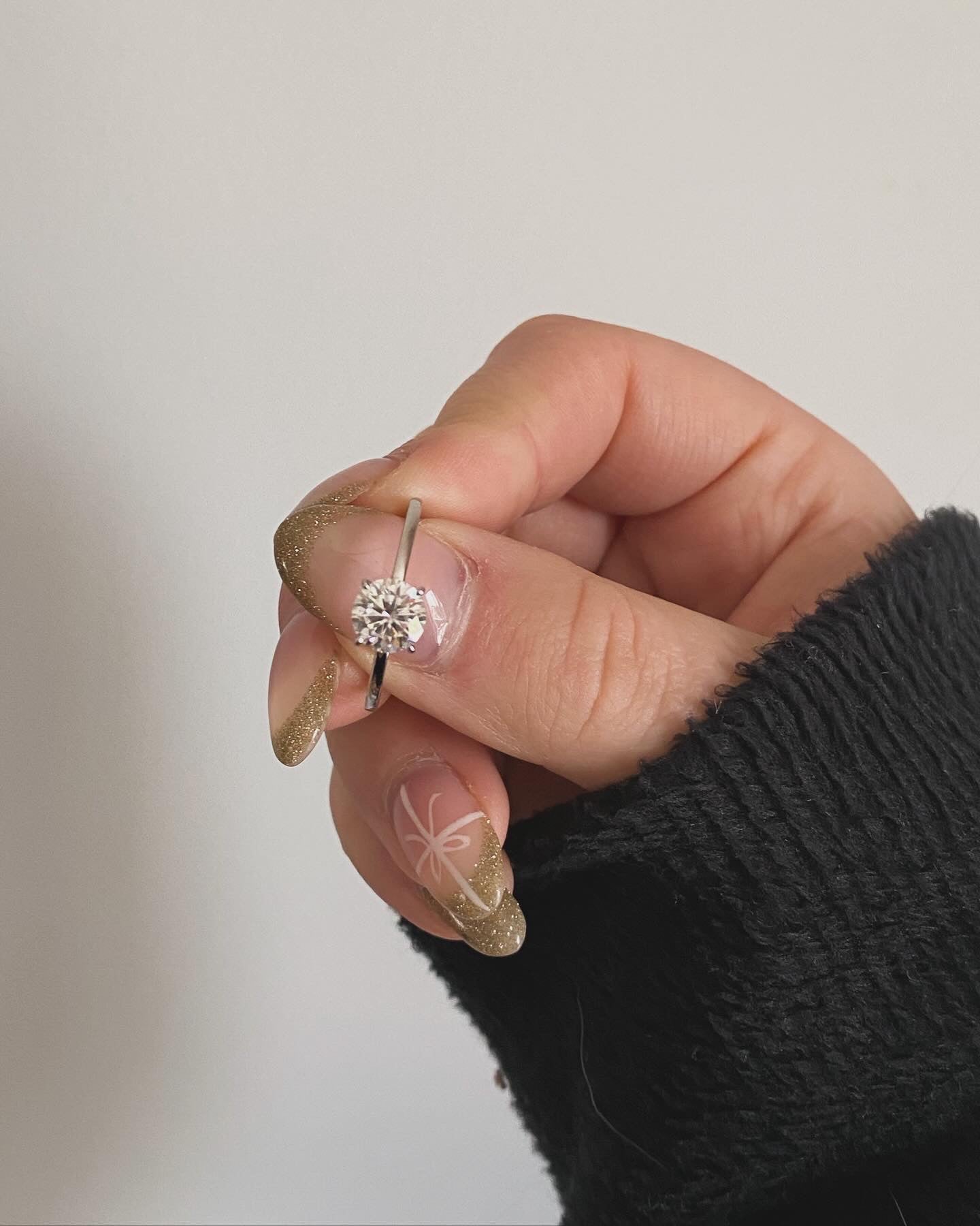 Hidden Halo Moissanite Ring