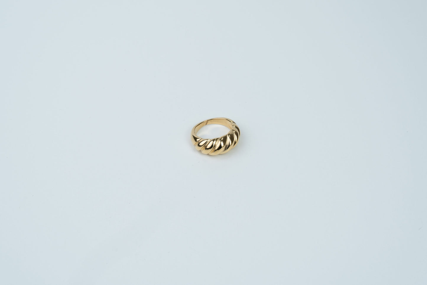 Gold Croissant Ring